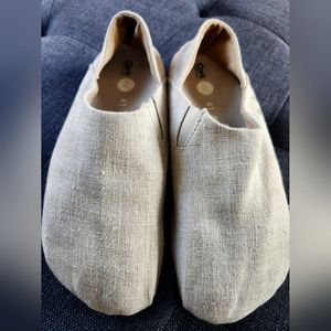 OTZ Cork Lite linen shoes size 41 in Tan